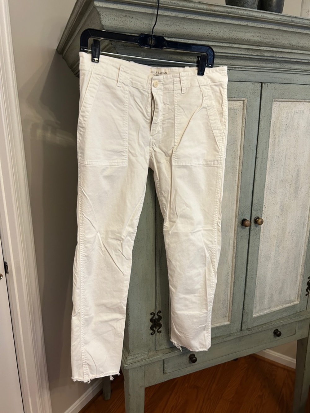 Nili Lotan White Cotton Chino
Pants